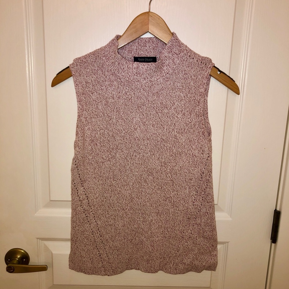 WHBM Sleeveless Sweater Top